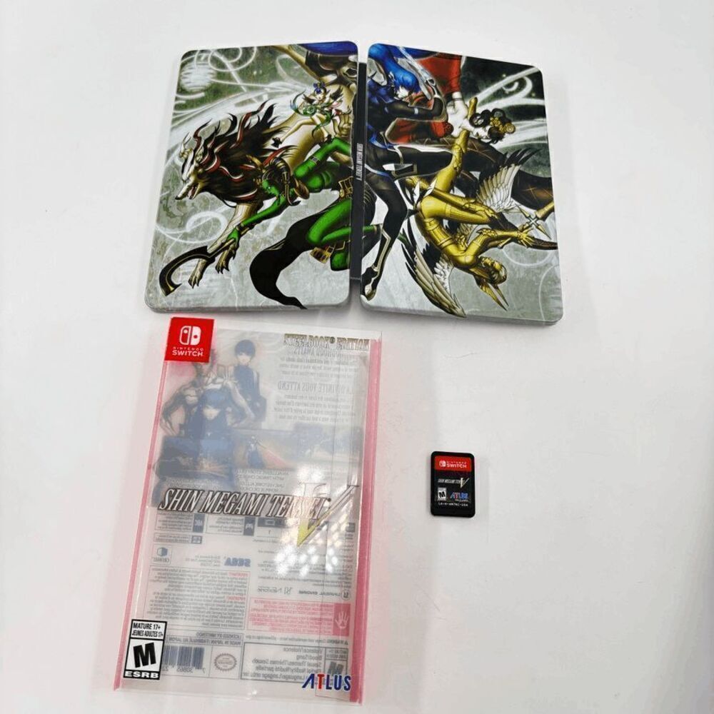 Shin Megami Tensei V 5 Steelbook Edition Nintendo Switch